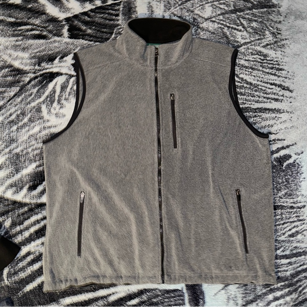 XL grey L.L. Bean warm vest